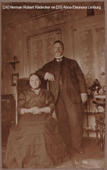 Herman Robert Rädecker en Anna Eleonora Limburg