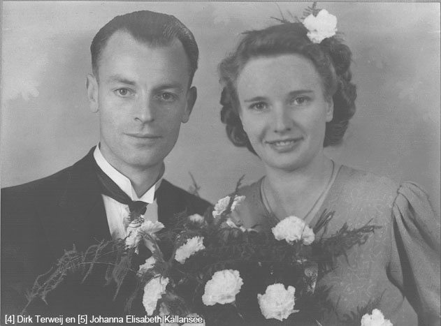 Dirk Terweij en Johanna Elisabeth Kallansee