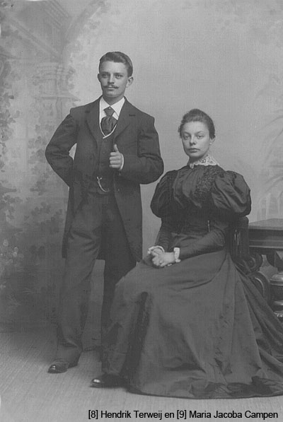 Hendrik Terweij en Maria Jacoba Campen